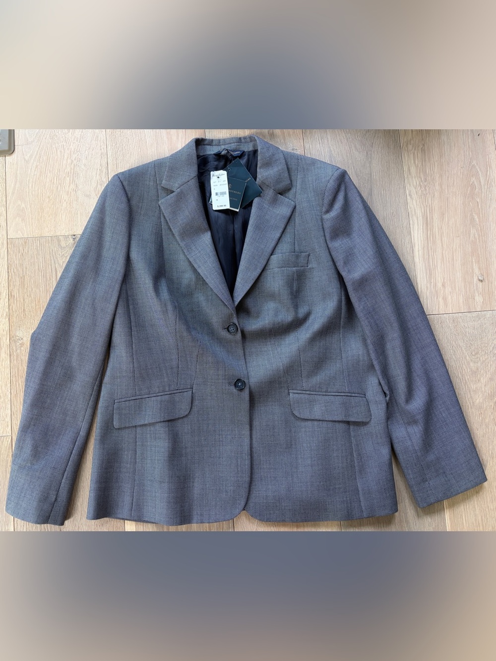 Brooks Brothers explorer series blazer travel preppy two button navy size 16 NWT
